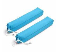 2 sacchetti di velluto per supporti e cursori da Mahjong americano(Blue | 2pcs)