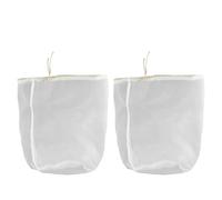 2 sacchetti in nylon 100160200, 20 x 30 cm, 2 pezzi in nylon 100160200, adatti per cucina e casa, rete a trama fitta, ha una buona funzione di filtraggio (200 micron)
