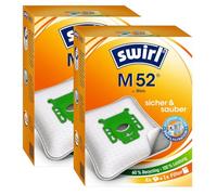 2 sacchetti per aspirapolvere Swirl M 52 MicroPor, in tessuto non tessuto.