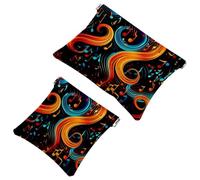 2 sacchetti per borsa, per appunti artistici, 166, impermeabili, portatili, idea regalo da donna, Multicolore 04, A:7.1x5.8in/18x14.8cm,B:4.7x4.5in/12x11.5cm