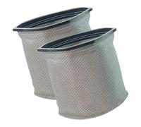 2 Sacchetti Per Polvere In Tessuto Per Aspirapolvere A Zaino, Compatibili Con ProTeam, Super Coach Pro 6, ProVac FS 6, GoFit 6, GoFree Flex Pro II
