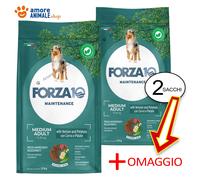 2 SACCHI - Forza10 Dog Maintenance → Cervo e Patate - Medium 12 kg - Cane Cani