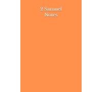 2 Samuel Notes