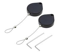 2 scatole avvolgicavo per la gestione dei cavi | For-Office Anti Theft Pull nasconde il filo dietro il muro