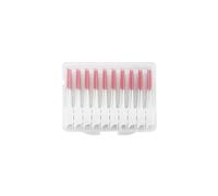 2 scatole di spazzolini interdentali in silicone tra i denti spazzolino ortodontico stuzzicadenti dente filo interdentale strumento pulizia orale(2 box Red)