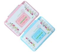 2 Scatole Dischetti Cotone Struccanti Doppia Faccia | Detersione Viso e Rimozione Make-up, Applicazione Tonico, Uso Viaggio, per Pelle del Volto
