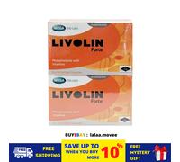 2 scatole integratore vitaminico Livolin Forte Liver Cleanse Detox anni 50 SP...