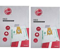 2 SCATOLE PER 8 SACCHETTI ASPIRAPOLVERE HOOVER SENSORY FREEMOT ORIGINALI H 60