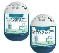 2 scatole purificatore d'aria, purificatore d'aria interno e neutralizzatore di odori, per la casa, auto, soggiorno