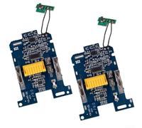 2 schede di protezione PCB per batteria agli ioni di litio da 18 V BL1830 BL1815 BL1860B con sovratensione e smorzamento delle vibrazioni per smerigliatrice angolare e trapano