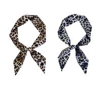 2 Sciarpe Con Stampa Leopardata, Sciarpa Con Stampa Leopardata Da Donna, Sciarpa Alla Moda, Decorazione Sciarpa Personalizzata, Accessori Di Abbigliamento