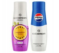 2 Sciroppi e concentrati per la carbonazione Sodastream per il saturatore Passio