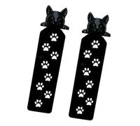 2 segnalibri a forma di gattino per libri di testo, supporto per pagine di narrativa, aiuto per la lettura, per libri, diari, quaderni, agenda, regalo per amanti dei libri