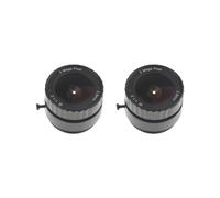 2 set 1/3 "2.8mm 3 Megapixel F1.2 CS Mount IR Iris fisso Lens per CCTV IP Camera