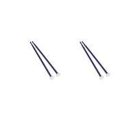 2 set 1 paio di bacchette per tamburi Timpani multicolore con testa in feltro bacchette classiche professionali stabili a doppia testa martello per batteria adulti blu scuro