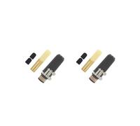 2 set 1 Set Clarinetto Bocchino Kit con Legatura Tappi in Plastica Sassofono Ancia Fissaggio Guardia Morsetto ABS Strumento Musicale per Principianti