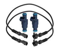 2 set 1202863 0280156208 Iniettore di carburante con cablaggio a treccia Set for Polaris RZR Sportsman Ranger EFI 700 800 2005-2014