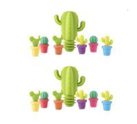 2 Set/14 Tappo Per Bottiglia Vino Sottovuoto Del Riutilizzabile Di