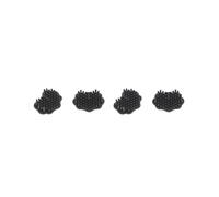 2 set 2 pezzi Cinese Erhu Riduttore di Rumore Pad Suono Filtro Filencer Pad Nero