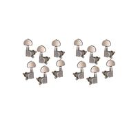 2 set 3L3R Chitarra Tuner Machine Heads Chitarra String Tuning Pioli per Chitarra Classica, Bronzo, 3 Destra 3 Sinistra