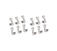 2 set 3R3L String Tuning Peg Tuner Tulip Button Per Folk Chitarra Elettrica Accessorio