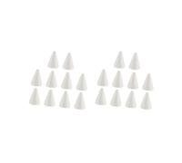 2 set 5/10 pezzi cono forma di polistirolo fai da te albero di Natale per pittura artigianato 70/100/1 10 pezzi 70mm