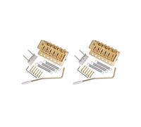 2 set 6 corde chitarra elettrica tremolo ponte con Whammy Bar per ST SQ Gold