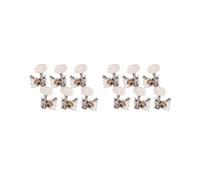 2 set 6 pezzi 3L3R Open Gear chitarra classica pioli sintonizzatori meccaniche