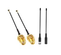 2 set antenna LoRa 868 MHz, 7 dBi, penna interna SMA, con cavo U.FL/IPX/IPEX a presa SMA, antenna soft whip, lunghezza antenna 186 mm, lunghezza cavo adattatore antenna 150 mm, adatto per ESP32