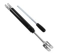 2 Set Asta a Gas per Sedia da Parrucchiere, 300 N, Ferro Nero | Ricambio per Poltrone Executive e Operative, Corsa 8cm, Montaggio 370mm, per Saloni Intensi