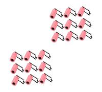 2 Set Asta Di Arricciatura Dei Rosa Lungo Ondulato Bigodino Bigodini in Spugna Per Attrezzo Bigodini Con Rulli Di Spugna Di Spugne Arriccia 12 Pezzi*2