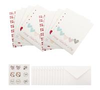 2 Set Biglietto Auguri Cartoline Di San Biglietti D'auguri