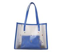 2 Set Borsa Da Donna Lusso Borsa A Tracolla In PVC Borse Tote In PVC Trasparente Con Secchiello