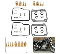 2 Set Carburatore Riparazione Kit for Suzuki VX800 Intrusi 1990-1993 Ricambio