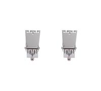 2 set chitarra cromata copertura cordiera per 5 corde banjo piastra accessori