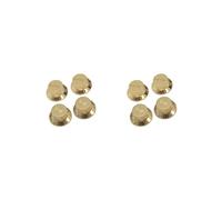 2 set Chitarra Elettrica Potenziometro Caps Volume Manopola String Forniture Plastica Resistente all'usura Tone Button Professionals Oro 2T2V