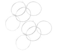 2 Set Corde per Mandolino Acustico, di Ricambio Otto Argento | Acciaio e Lega, Rivestimento Liscio, Misure 0, 25 0, 36 0, 61 0, 86mm, per Lezioni e Pratica