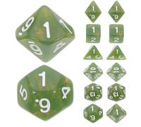 2 Set Creativi Poliedrici Per Giochi Da Tavolo E Gruppo