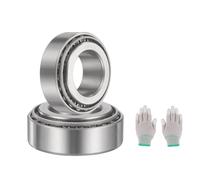 2 Set Cuscinetti Rulli Conici 33005 con Guanti, per 25mm x 47mm OD