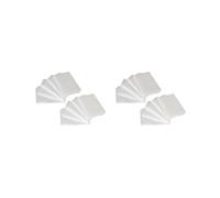 2 set da 10 pezzi stabilizzatore da ricamo 50,8 x 50,8 cm per ricamo a macchina