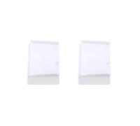 2 set da 100 pezzi di custodie protettive trasparenti per carte di credito, 60 x 90 mm