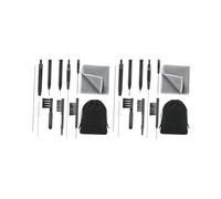 2 set di 12 strumenti per la pulizia degli apparecchi acustici, multiuso, per auricolari, tastiera, auricolari