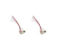 2 set di 15 dischi piezoelettrici da 27 mm con cavo leggero da 33 cm, per principianti