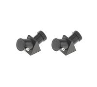 2 set di 2,4 cm telescopio astronomico erettente prisma stella specchio diagonale 45 gradi