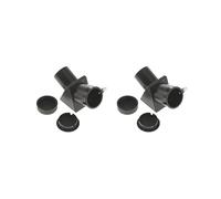 2 set di 2,5 cm telescopio astronomico erettente prisma stella specchio diagonale 45 gradi