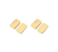 2 set di 2 coperture per pickup per chitarra elettrica in metallo antipolvere custodia protettiva portatile accessori per strumenti musicali oro