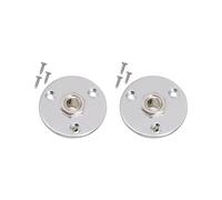 2 set di 2 jack rotondi per chitarra e basso, presa jack di ingresso e uscita da 6,35 mm