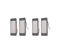 2 set di 2 pezzi mini humbucker pickup per basso elettrico a 6 corde parti