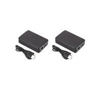 2 set di 2 porte Lan Hub interruttore di rete Ethernet adattatore splitter per computer