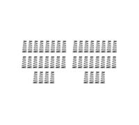 2 set di 20 pezzi chitarra elettrica basso Pickup ponte cordiera selle primavera nero